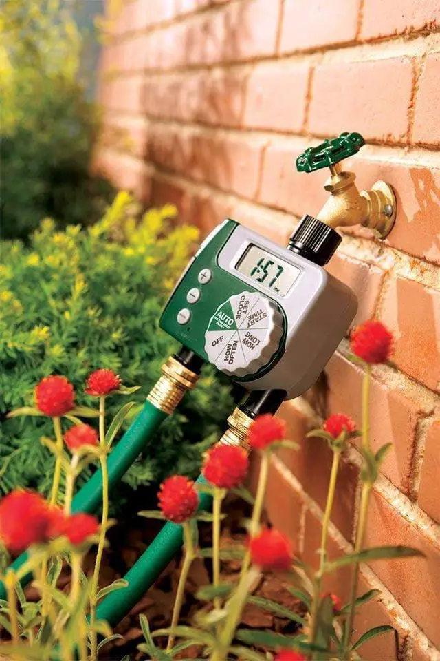 Alt view image 2 of 6 - Programmable Hose Faucet Timer, (2-Outlet 2-Pack)