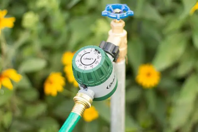 Alt view image 2 of 6 - 5-Pack 62034 Mechanical Watering Hose Timer (Green)