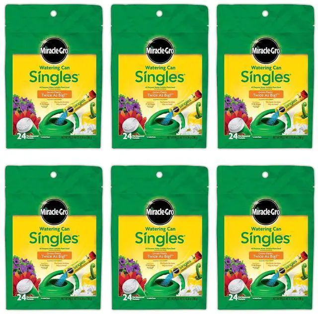 Main image of Watering Can Singles Includes 24 Pre Measured Packets (6 Pack)