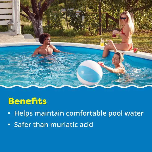 Alt view image 3 of 6 - Water Balance & Clarity Bundle - 50Lb Alkalinity Increaser + Pure Clear No Phos 3L
