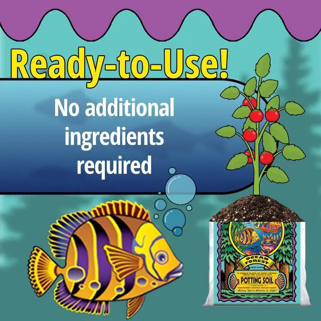 Alt view image 6 of 6 - Ocean Forest Potting Soil, 1.5cu ft (Pack of 2) - Light, Aerated Texture, Designed for All Container Plants