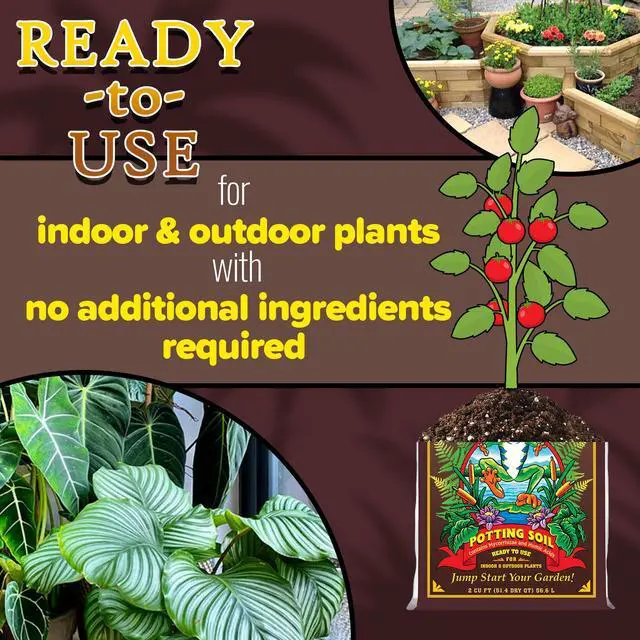 Alt view image 5 of 6 - Happy Frog Potting Soil, 2cu ft (Pack of 2) - for Indoor/Outdoor Container Plants - Contains Mycorrhizae and Humic Acids