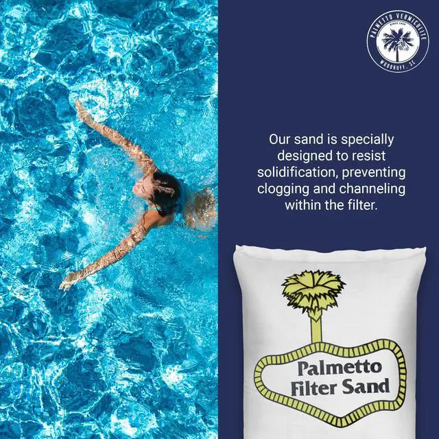 Alt view image 4 of 6 - 3 Pack Pool Filter Sand, Clean and Clear Water, Superior Quality Natural Sand for Residential and Commercial Pool Sand Filter Pumps, 50 Pound
