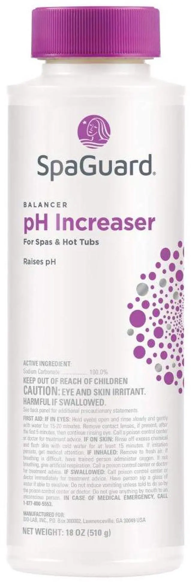 Alt view image 2 of 2 - pH Increaser, 18 oz, Pack of 6, pH Raiser for Spas & Hot Tubs, Protects Equipment from Corrosion, Balances Water