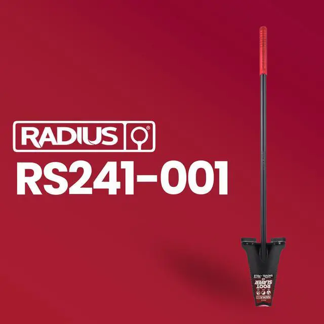 Alt view image 2 of 6 - RS241 Heavy Duty All Steel Long Handle Garden Shovel for Digging and Landscaping, Durable Spade, Black