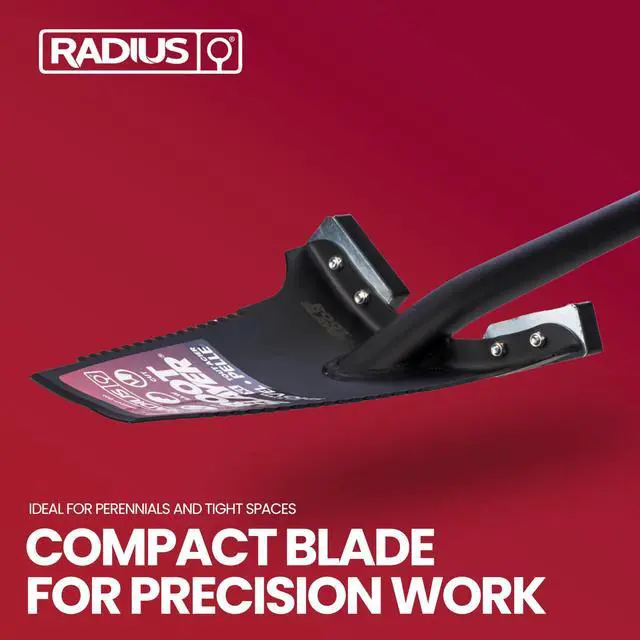 Alt view image 4 of 6 - RS241 Heavy Duty All Steel Long Handle Garden Shovel for Digging and Landscaping, Durable Spade, Black