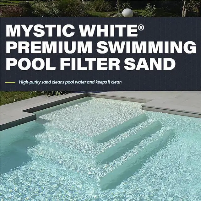 Alt view image 5 of 6 - U.S. Silica 2 Pack Sand for Above Ground and Inground Pool Filter Pumps, 50 Lb - Accessories and Supplies for Swimming Pool System Cleaning and Maintenance