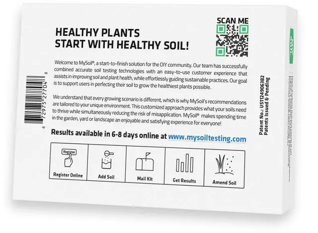 Alt view image 4 of 6 - MySoil Soil Test Kit 2 Pack, Unlock Your Lawn & Garden Potential, Complete & Accurate Nutrient and pH Analysis with Recommendations Tailored to Your Soil and Plant Needs