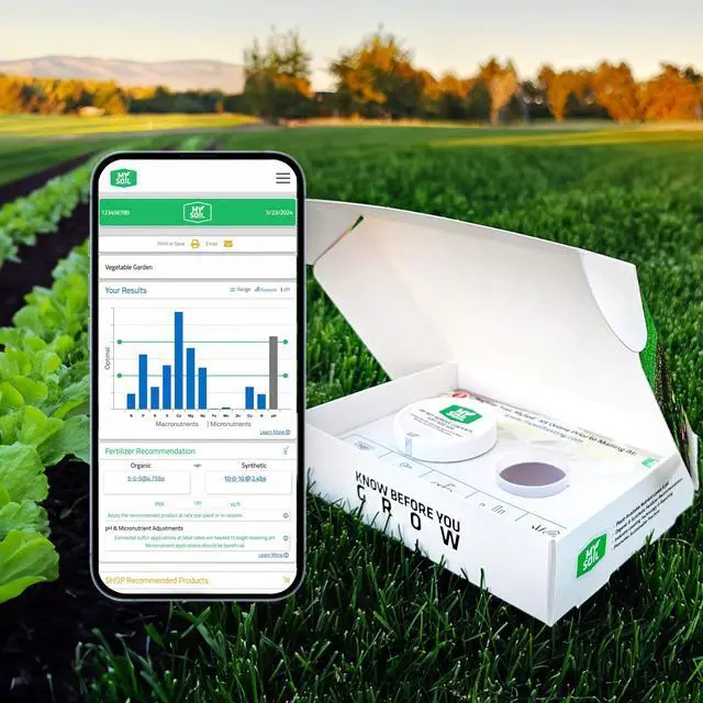 Alt view image 6 of 6 - MySoil Soil Test Kit 2 Pack, Unlock Your Lawn & Garden Potential, Complete & Accurate Nutrient and pH Analysis with Recommendations Tailored to Your Soil and Plant Needs