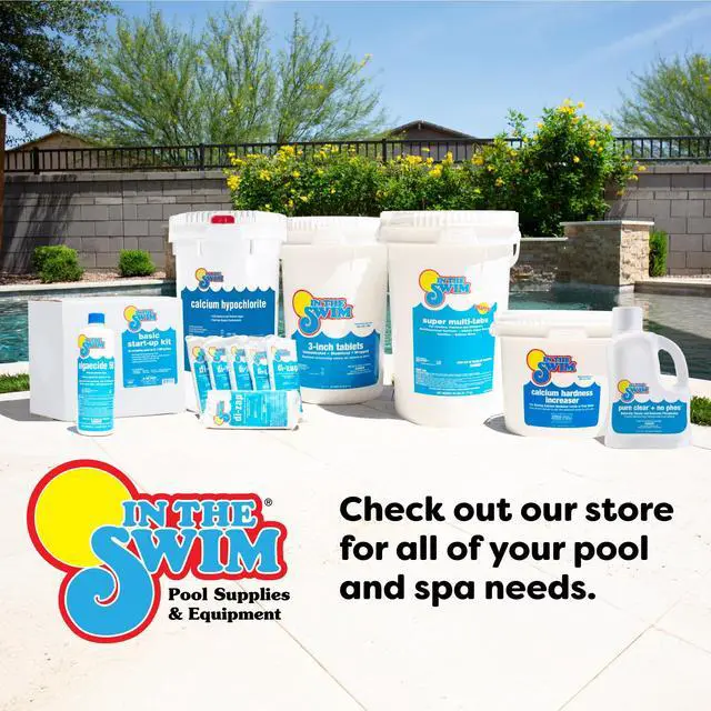 Alt view image 3 of 3 - 3 inch 5-in-1 Super Multi-Tabs Swimming Pool Sanitizer Chlorine - Algaecide - Stabilizer - Clarifier - 9 Pounds
