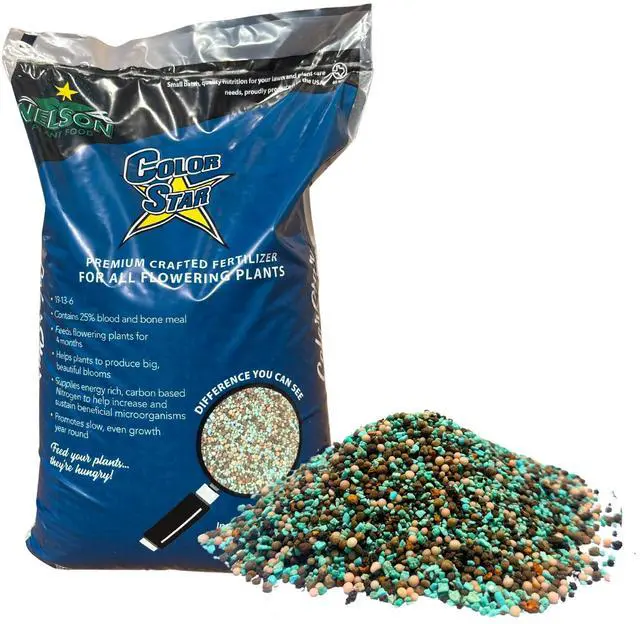 Main image of s ColorStar Outdoor & Indoor Plant Fertilizer - Nutrient-Dense Plant Food to Increase Bloom Size & Quantity - 4-5 Months of Feeding (25 lb.)