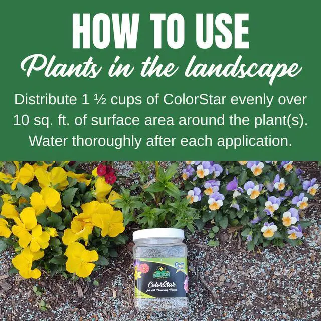 Alt view image 5 of 6 - s ColorStar Outdoor & Indoor Plant Fertilizer - Nutrient-Dense Plant Food to Increase Bloom Size & Quantity - 4-5 Months of Feeding (25 lb.)