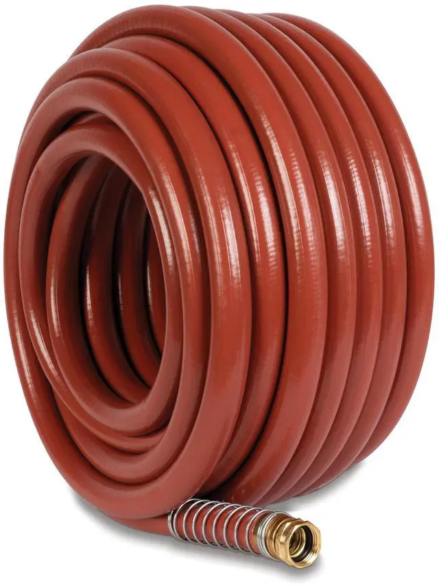Alt view image 4 of 6 - Pro Commercial 3/4" x 100' Heavy Duty Water Hose, Durable and Kink Resistant 100 ft Garden Hose