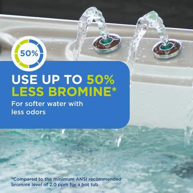 Alt view image 4 of 6 - Serene Replacement Mineral and Bromine Cartridge Kit for use with Hot Tub Serene Floating Sanitizing System - Prefilled for Quick & Easy Hot Tub Maintenance - 4 Month Bundle