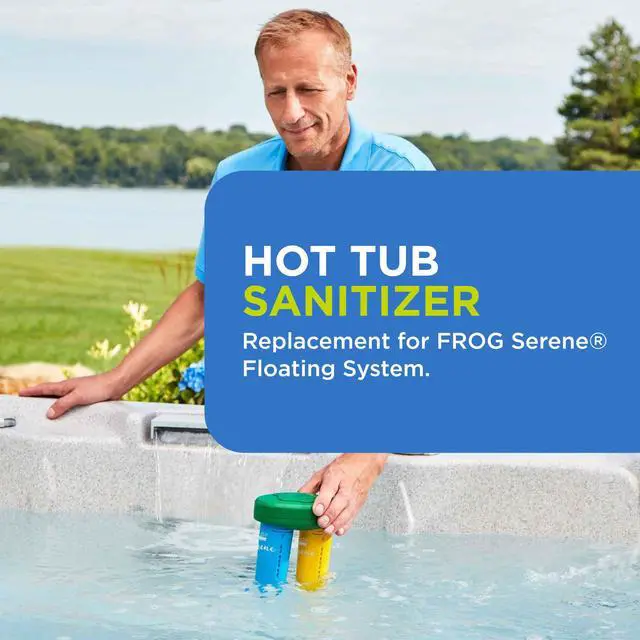 Alt view image 5 of 6 - Serene Replacement Mineral and Bromine Cartridge Kit for use with Hot Tub Serene Floating Sanitizing System - Prefilled for Quick & Easy Hot Tub Maintenance - 4 Month Bundle