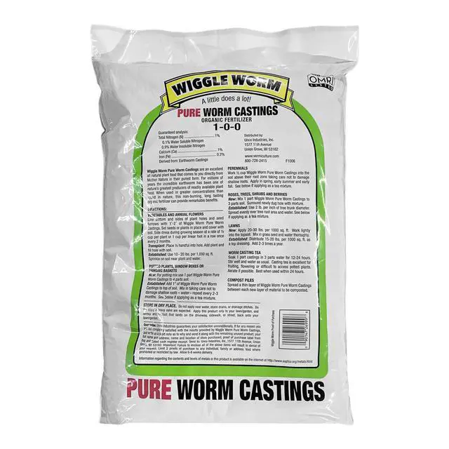 Alt view image 2 of 6 - 100% Pure Organic Mineral-Dense Worm Castings Fertilizer, 30lbs, Pack of 2 - Improves Soil Fertility and Aeration for Growing Better Houseplants, Vegetables, and More