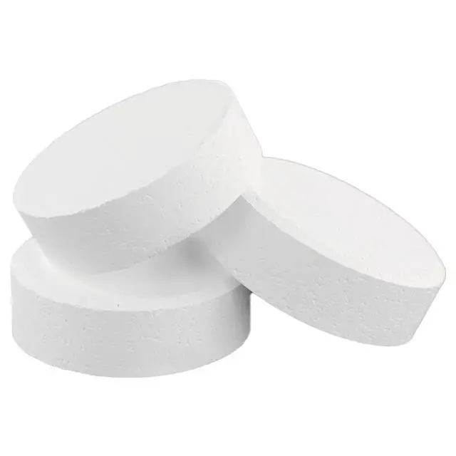 Alt view image 2 of 5 - 3" Stabilized Chlorine Tablets for Swimming Pools | Easy to Use | for Above Ground or Inground Pool | Individually Wrapped Chlorinating Tabs | Slow Dissolving | 20 lbs