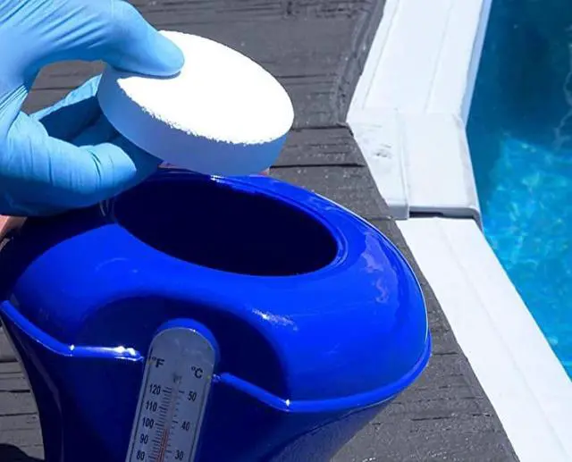 Alt view image 5 of 5 - 3" Stabilized Chlorine Tablets for Swimming Pools | Easy to Use | for Above Ground or Inground Pool | Individually Wrapped Chlorinating Tabs | Slow Dissolving | 20 lbs
