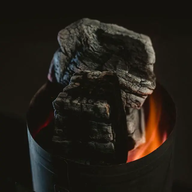 Alt view image 6 of 6 - Chunx XL Lump Charcoal, 100% All Natural BBQ Hardwood, 35 Pound Bag - Low Ash Smoking and Grilling, High Heat and Long Burn for Barbecue Grill, Smoker, and Kamado