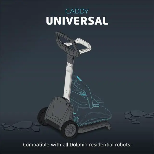 Alt view image 2 of 6 - Genuine Accessory Universal Caddy for Any Robotic Pool Vacuum Cleaner Easy to Transport and Store Your Year-Round