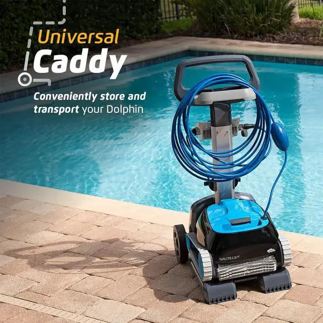 Alt view image 3 of 6 - Genuine Accessory Universal Caddy for Any Robotic Pool Vacuum Cleaner Easy to Transport and Store Your Year-Round