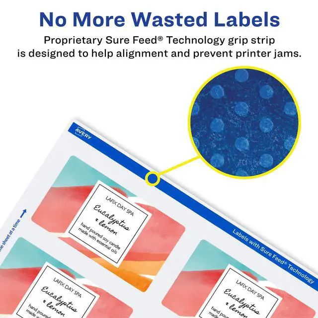 Alt view image 4 of 7 - Avery® Matte White Rectangle Labels, 2" x 3", 200 Labels
