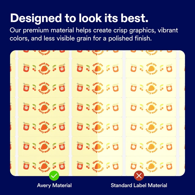 Alt view image 6 of 7 - Avery® Matte White Rectangle Labels, 2" x 3", 200 Labels