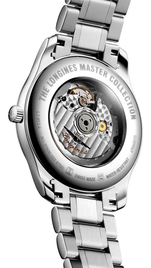 Alt view image 5 of 7 - Longines Master Collection Automatic Stainless Steel Green Dial Date Mens Watch L2.893.4.09.6