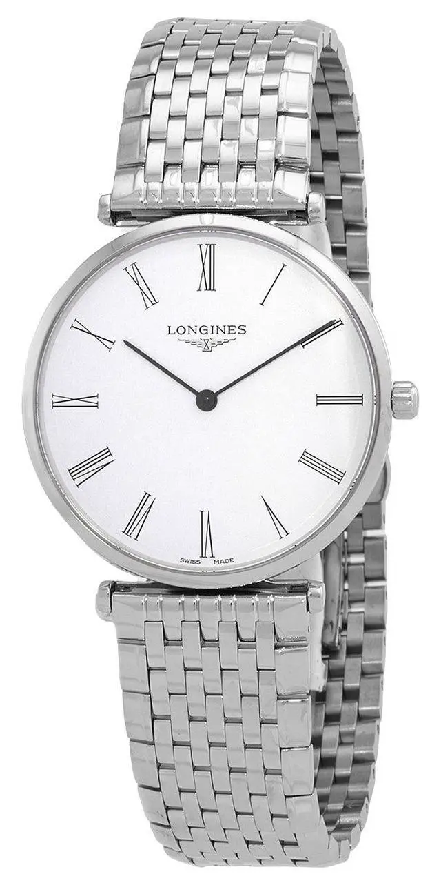Main image of Longines La Grande Classique Stainless Steel White Dial Quartz Mens Watch L4.866.4.11.6
