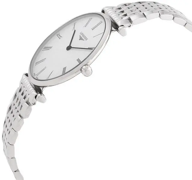 Alt view image 4 of 5 - Longines La Grande Classique Stainless Steel White Dial Quartz Mens Watch L4.866.4.11.6