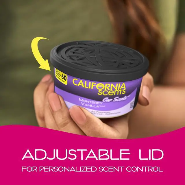 Alt view image 4 of 7 - Can Air Freshener and Odor Neutralizer, Set of 12 Spillproof Cans for Home and Car, Assorted Scents, 1.5 Oz Each (Packaging May Vary)