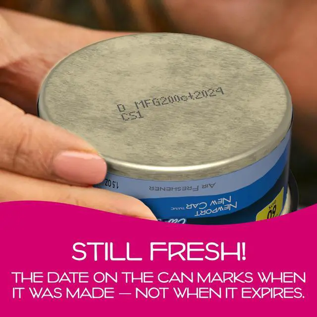 Alt view image 5 of 7 - Can Air Freshener and Odor Neutralizer, Set of 12 Spillproof Cans for Home and Car, Assorted Scents, 1.5 Oz Each (Packaging May Vary)