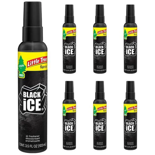 Alt view image 2 of 7 - Car Air Freshener | Spray Provides a Long-Lasting Scent for Auto or Home | On-the-go Freshness | Black Ice, 6 Air Fresheners