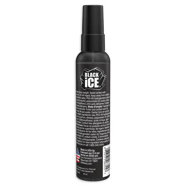 Alt view image 7 of 7 - Car Air Freshener | Spray Provides a Long-Lasting Scent for Auto or Home | On-the-go Freshness | Black Ice, 6 Air Fresheners