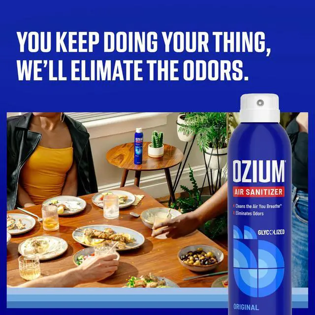 Alt view image 2 of 7 - 8 Oz. Air Sanitizer & Odor Eliminator for Homes, Cars, Offices and More, Original Scent - 3 Pack