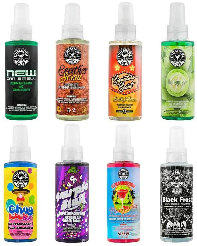 Main image of AIR_304_04 The Scent-Sational Sample Kit, Great for Cars, Trucks, SUVs, RVs, Home, Office & More (4 fl oz) (8 Items)