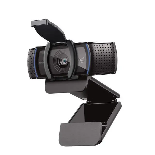 Main image of C920S HD Pro Webcam, Full HD 1080p/30fps Video Calling, Clear Stereo Audio, HD Light Correction, Privacy Shutter, Works with Skype, Zoom, FaceTime, Hangouts, PC/Mac/Laptop/Tablet/Xbox - Black