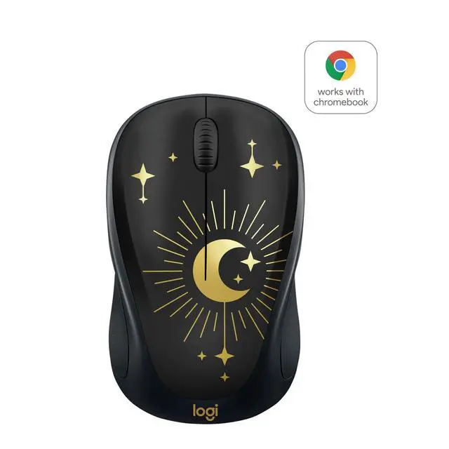 Alt view image 2 of 5 - Mouse - Optical - Wireless - Radio Frequency - 2.40 GHz - Magic Night - Tilt Wheel