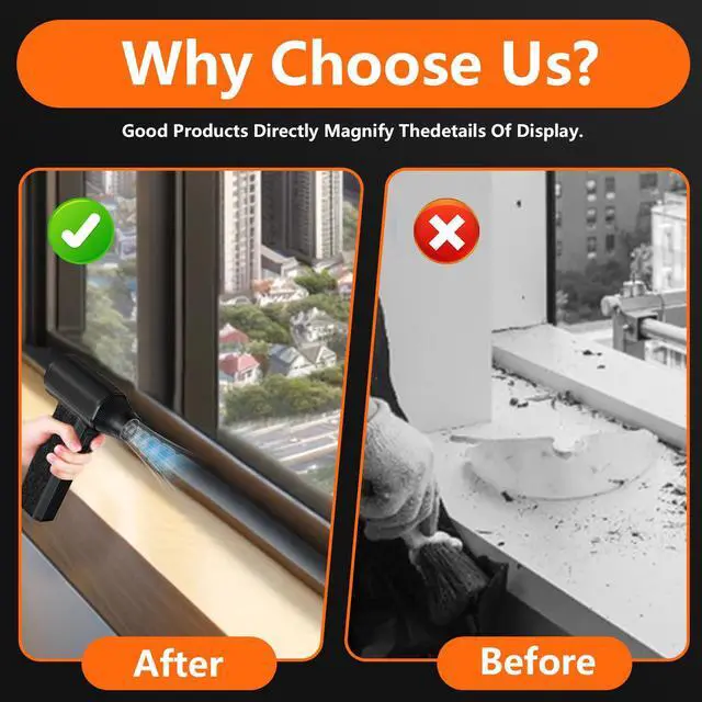 Alt view image 4 of 7 - Electric Air Duster-110000RPM Super Power Compressed Air Duster, 3-Gear Adjustable Mini Blower with Fast Charging, Dust Blower for Manchine, Keyboard, House, Outdoor and Car