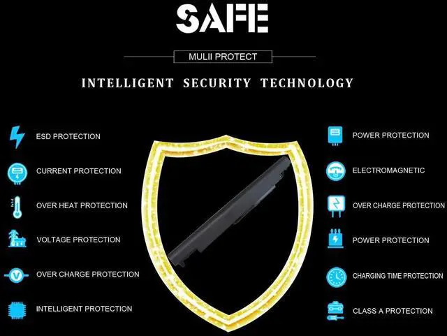 Alt view image 2 of 7 - VI04 756743-001 Battery Replacement for HP ProBook 440 G2 450 G2 TPN Q139 Q140 Q141 Q142 Q143 fit for HP Envy 14 15 17 Series Spare 756743-001 756745-001 756479-421 HSTNN-DB6K HSTNN-LB6K