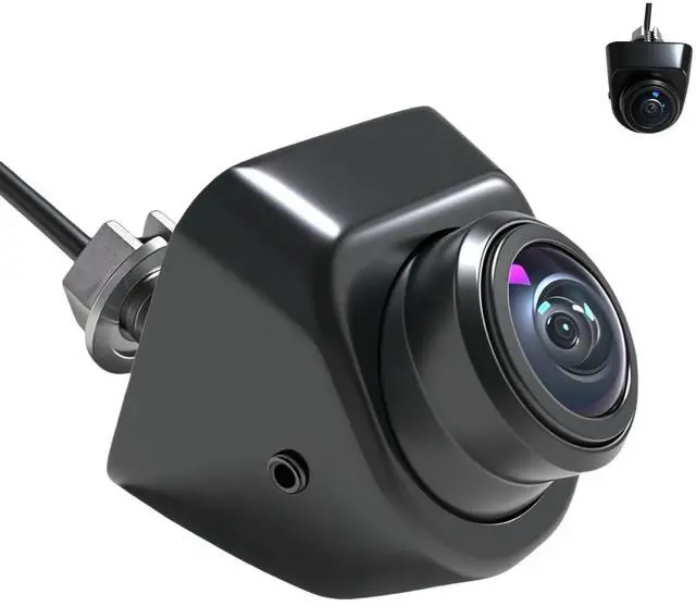 Main image of 1080P AHD Backup Camera for Cars 3 DIY Switchesw 360°+45° Rotatable 170° Wide Angle Rear Camera Clear Night Vision Front/Side/Rear View Camera IP68K Waterproof Reverse Camera Fisheye Lens (6m cable)