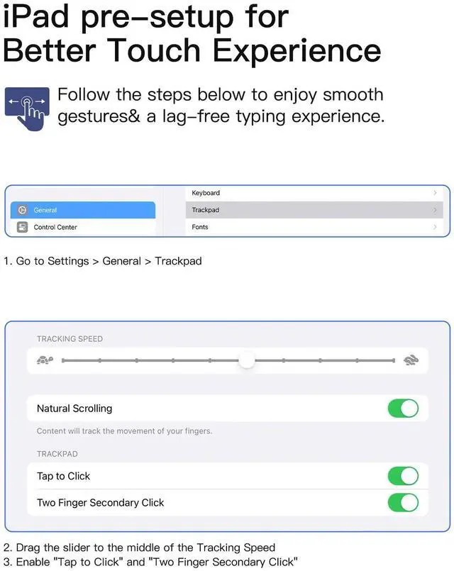 Alt view image 5 of 7 - 450g Ultralight Keyboard for iPad (A16) 11th/10th Gen 2022 (11/10.9 inch), Air 11" M4 2026/M3/M2, Air 5/4th, Pro 11 4/3/2/1th,1 Second Magnetic Detachable Keyboard with Touchpad, AceTouch