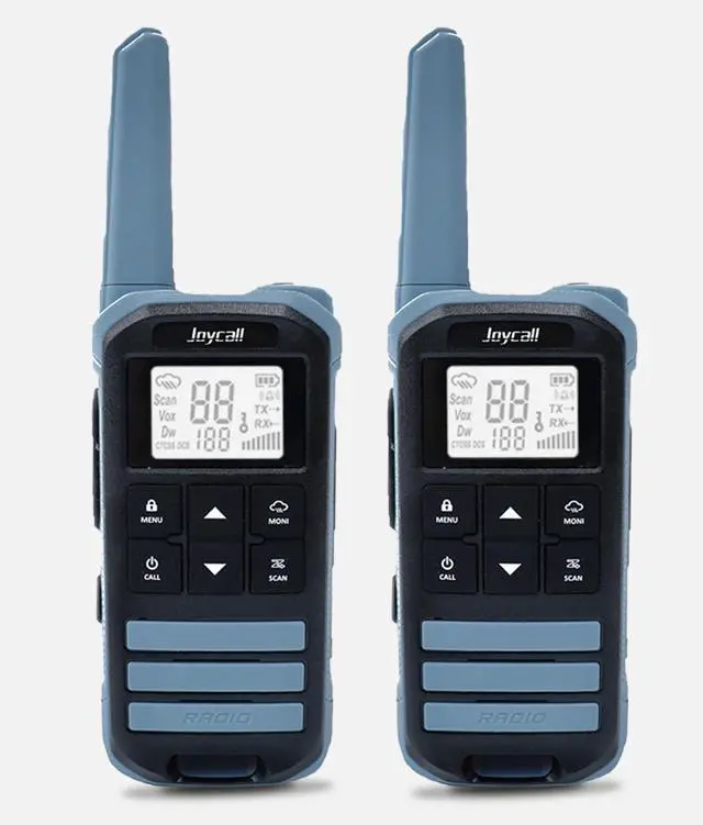Main image of Long Range Walkie Talkies for Adult with NOAA Weather Alert Portable Walkie Talkies Rechargeable 22 Modifiable FRS Two Way Radios with Charger Cable &1400mAh Li-ion Battery (Blue)