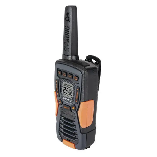 Alt view image 7 of 7 - ACXT1037R FLT Floating Walkie Talkie - Waterproof, Rechargeable, Long Range up to 37-Mile Two Way Radio with NOAA Weather Alert & VOX, (1 Pack)