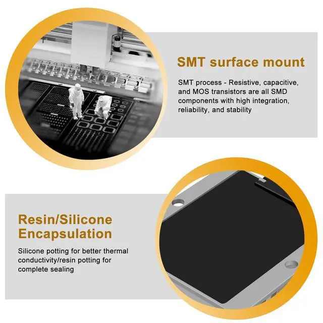 Alt view image 7 of 7 - DC-DC 36V 48V to 12V 20A 240W Golf cart, Buck Converter, Voltage Regulator, Waterproof Power Module with Fuse (Input Range:18V 24V 36V 48V 60V to 12v)