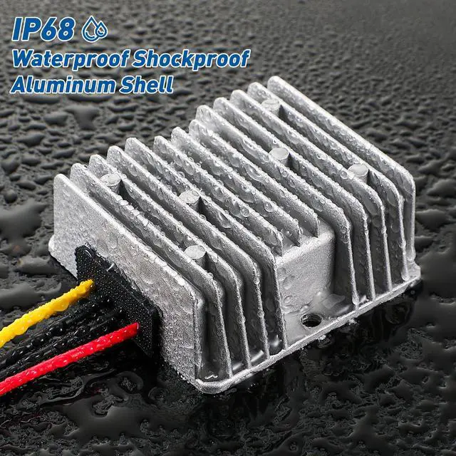 Alt view image 6 of 7 - 2 Pack 36V 48V to 12V Converter Golf Cart Voltage Reducer, 10A 120w DC to DC Buck Converter 12 Volt Voltage Regulator for Golf Cart Car Audio LED Strip Light Universal Power Stabilizer