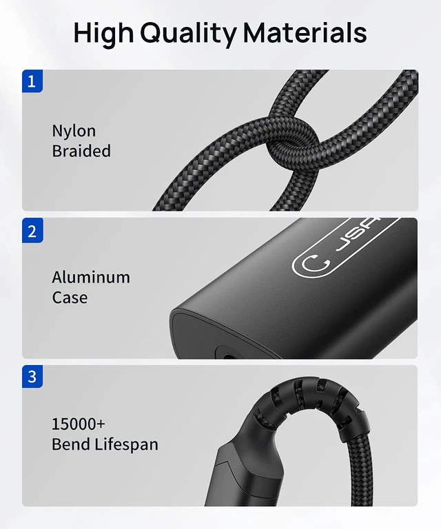 Alt view image 5 of 7 - USB C to 3.5mm Headphone Charger Adapter, 2-in-1 PD 60W AUX PC-Black USB C to 3.5mm Headphone and Charger Adapter,2in1 AUX Mic Jack,PD 60W Fast Charging,for iPhone18/17/16,iPhone Duo,Galaxy S26