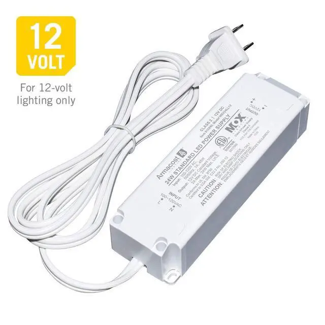 Alt view image 2 of 6 - 810240 12 Volt LED Power Supply, White