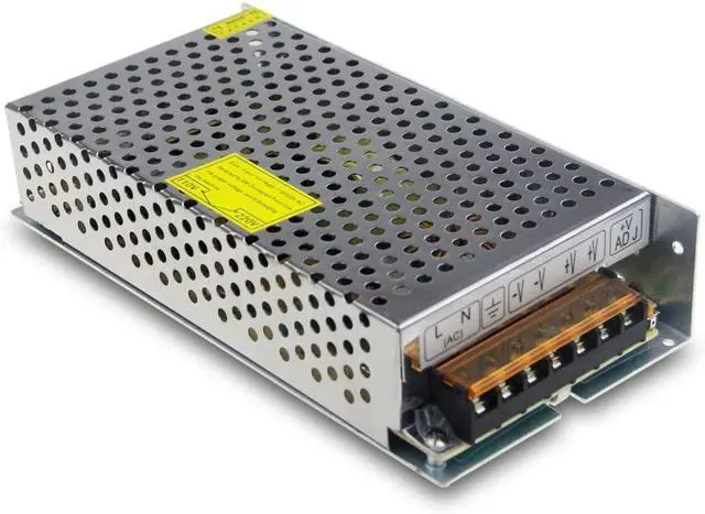 Alt view image 5 of 7 - DC 12V 10A 120W Power Supply Adapter Transformer Switch AC 110V / 220V to DC 12V 10amp Switching Converter LED Driver for LED Strip Light CCTV Camera Security System