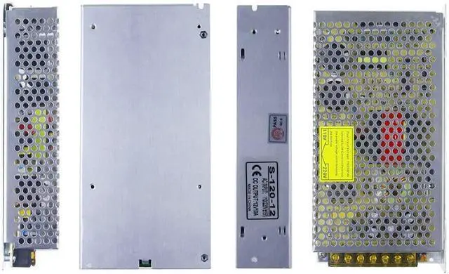 Alt view image 6 of 7 - DC 12V 10A 120W Power Supply Adapter Transformer Switch AC 110V / 220V to DC 12V 10amp Switching Converter LED Driver for LED Strip Light CCTV Camera Security System